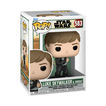 FUNKO POP! - Star Wars - Book of Boba Fett Luke Skywalker with Grogu #583